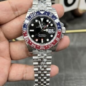 VS Factory Rolex GMT-Master II "Pepsi" Red/Blue Ceramic Bezel Jubilee Bracelet (126710blro) 1:1 Super Clone - DD3285 Movement