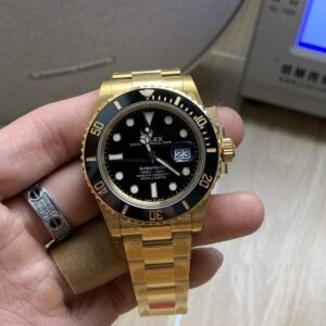 VS Factory Rolex Submariner Date "Solid Gold Black" 41mm (126618LN) 1:1 Super Clone - DD3235 Movement