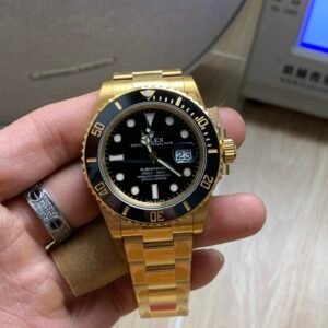 VS Factory Rolex Submariner Date "Solid Gold Black" 41mm (126618LN) 1:1 Super Clone - DD3235 Movement
