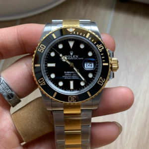 VS Factory Rolex Submariner Date "Two-Tone Black" 18K Yellow Gold 41mm (126613LN) 1:1 Super Clone - DD3235 Movement
