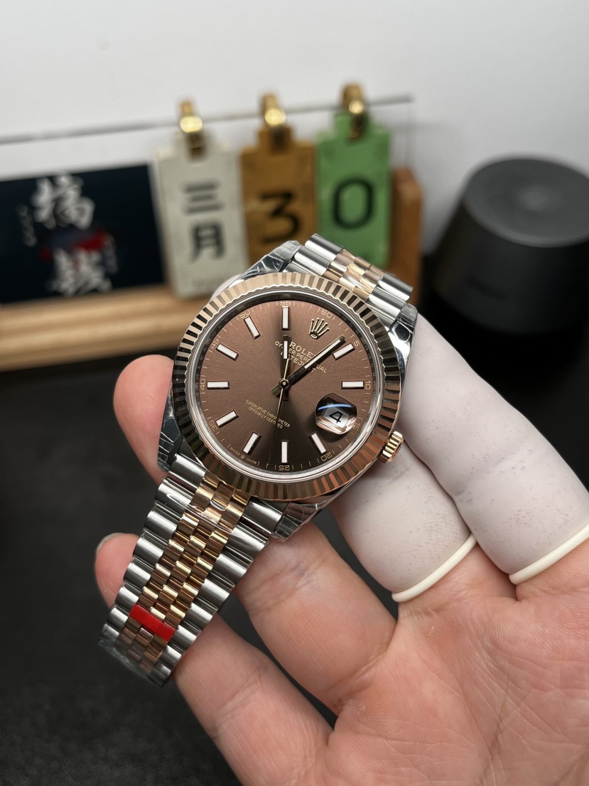 VS Factory (VSF) Rolex Datejust 41 126331 “Chocolate Dial” Two-Tone Everose Gold 1:1 Super Clone – DD3235 Movement VS Factory (VSF) Rolex Datejust 41 126331 “Chocolate Dial” Two-Tone Everose Gold 1:1 Super Clone – DD3235 Movement