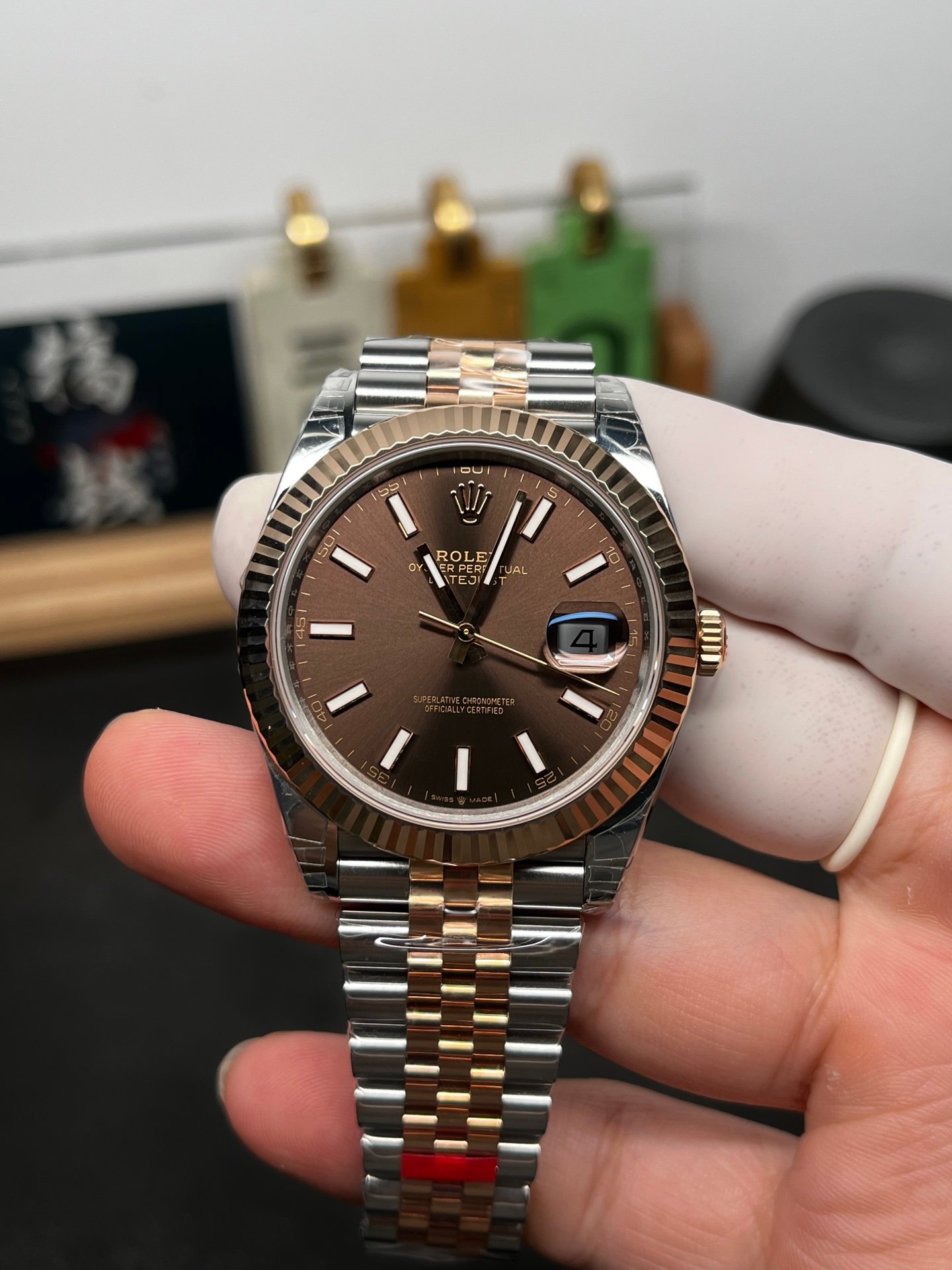 VS Factory (VSF) Rolex Datejust 41 126331 “Chocolate Dial” Two-Tone Everose Gold 1:1 Super Clone – DD3235 Movement VS Factory (VSF) Rolex Datejust 41 126331 “Chocolate Dial” Two-Tone Everose Gold 1:1 Super Clone – DD3235 Movement